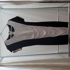 Express black and white dress size 2